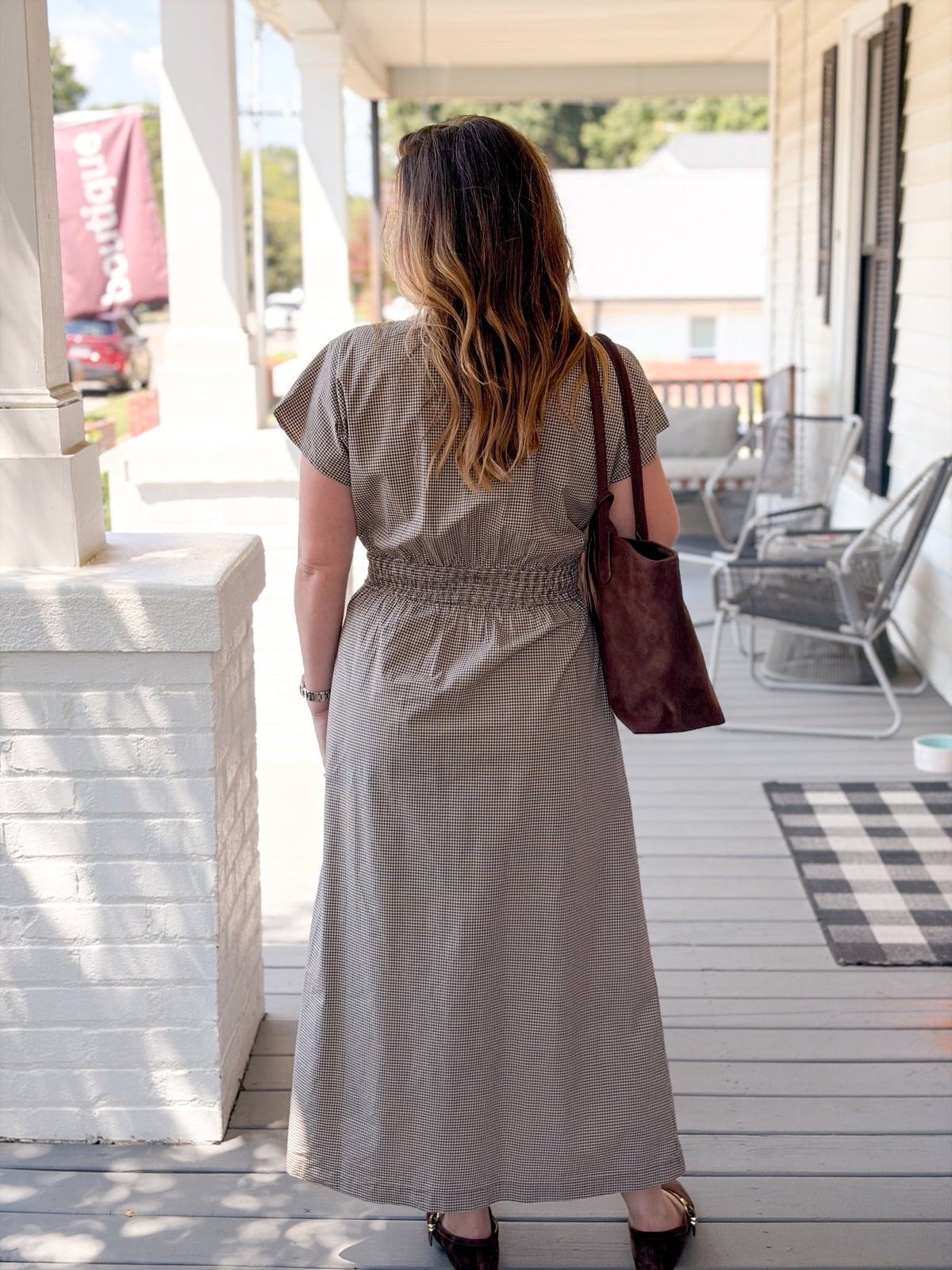 Rose & Lee Co Sanna Dress, Dark Chocolate by Z Supply Casual Dresses