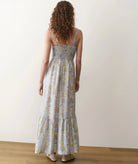 Rose & Lee Co Selene Dress, Blue Floral by Marine Layer Casual Dresses