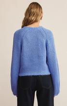 Midweight Long Sleeve Blue Sweater
