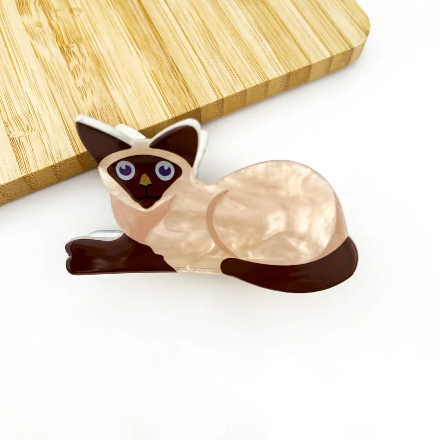 Siamese Cat Claw Clip