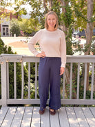 Rose & Lee Co Sid Embroidered Pants, Eclipse by Z Supply Pants