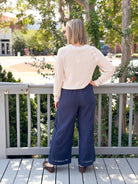 Rose & Lee Co Sid Embroidered Pants, Eclipse by Z Supply Pants