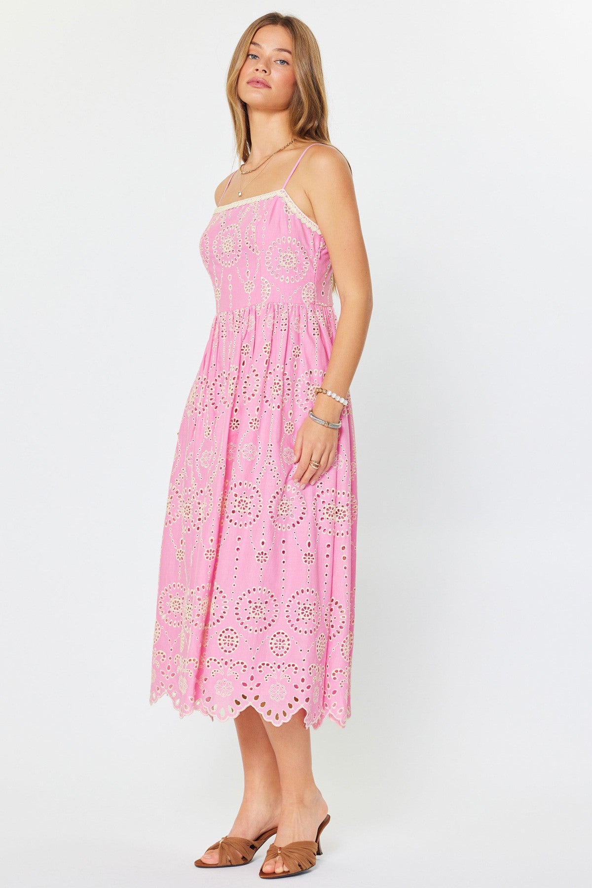 Rose & Lee Co Siena Dress, Pink Event Dress
