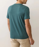 Mens Green Short Sleeve Tee 
