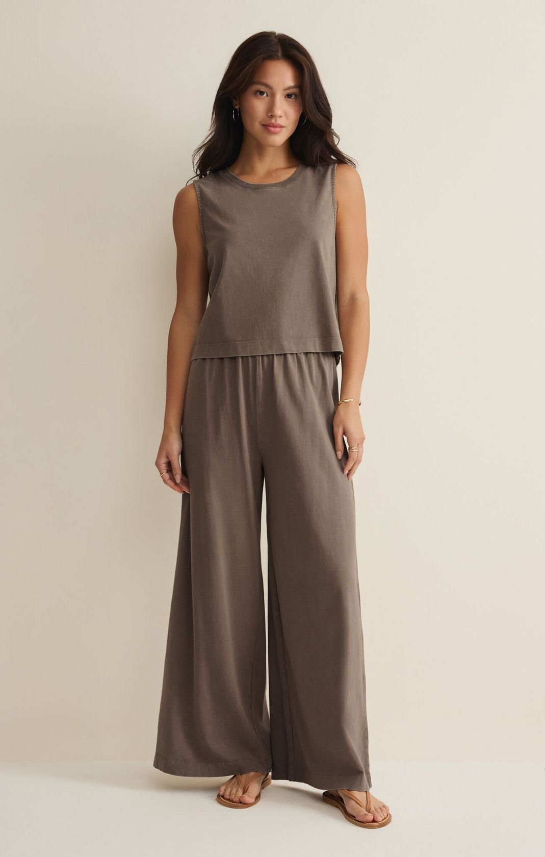 Rose & Lee Co Sloane Tank, Perfectly Taupe by Z Supply Tanks