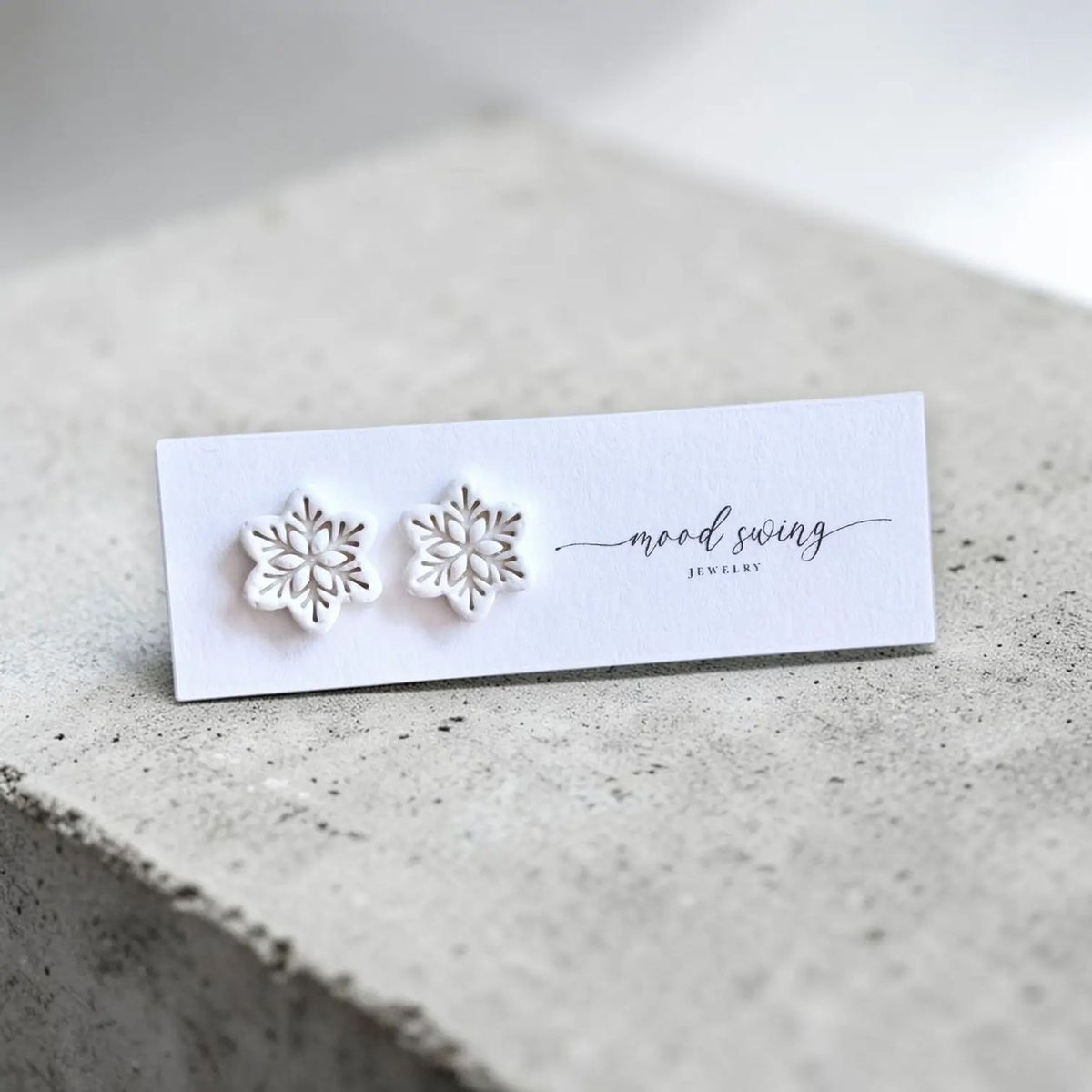 Rose & Lee Co Stud Earrings, Snowflakes Earrings