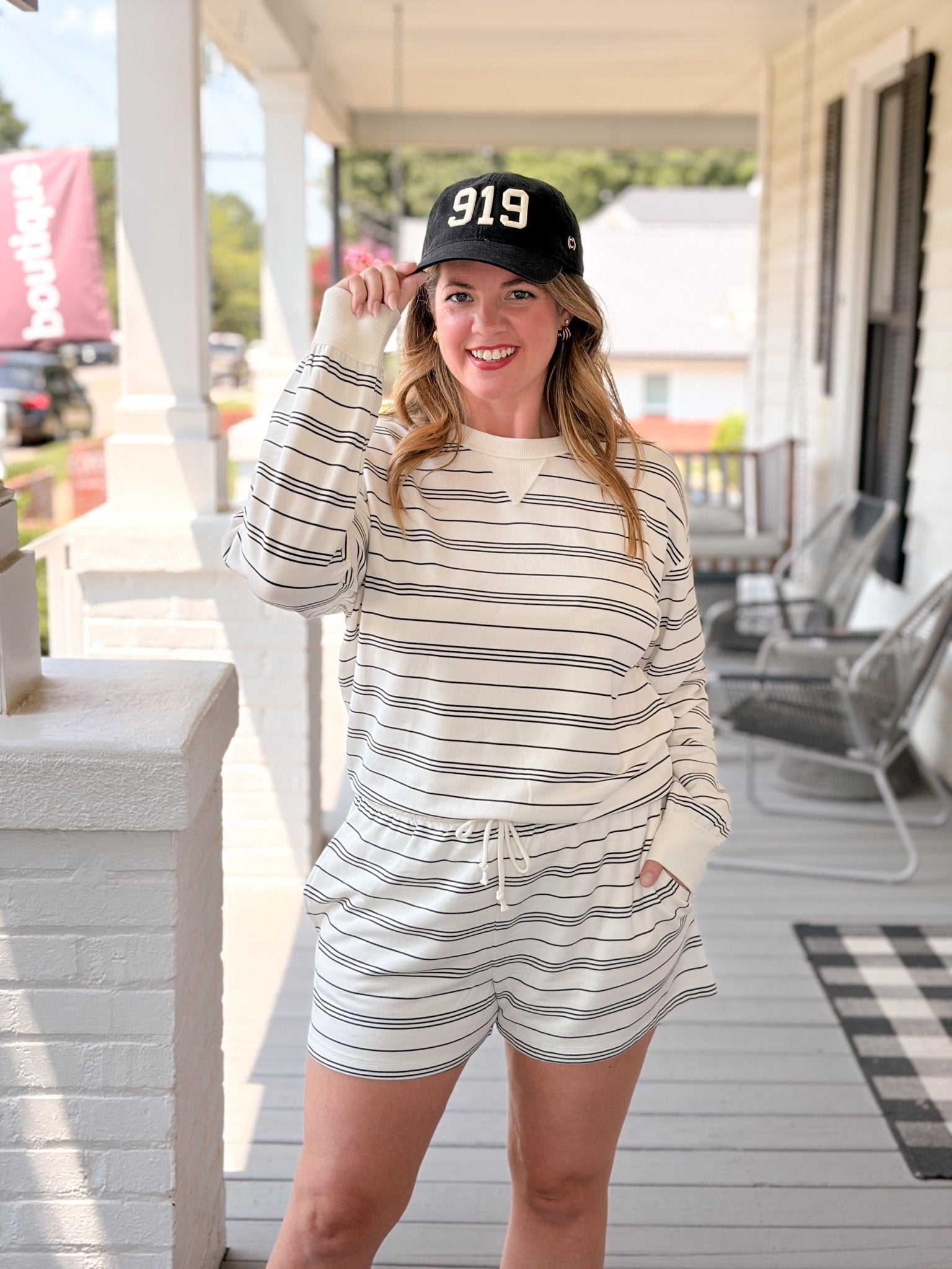 Rose & Lee Co Downtown Striped Shorts, Cloud by Z Supply Other Shorts