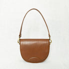 Rose & Lee Co Stella Saddle Bag, Classic Chestnut Bags