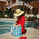 Rose & Lee Co Organic Cotton Beach Bag, Assorted unknown