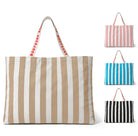 Rose & Lee Co Organic Cotton Beach Bag, Assorted unknown
