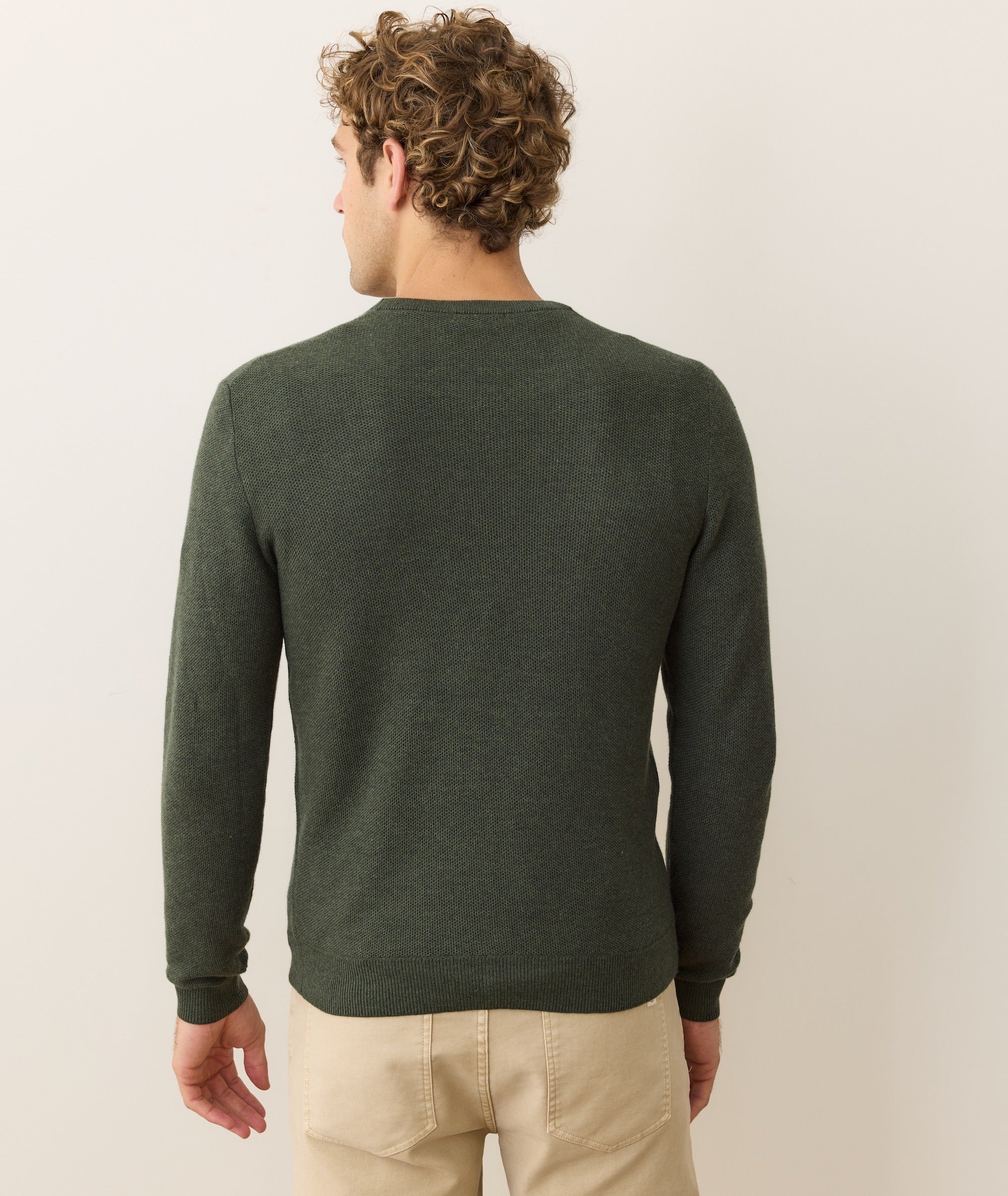 Green Long Sleeve Sweater Top