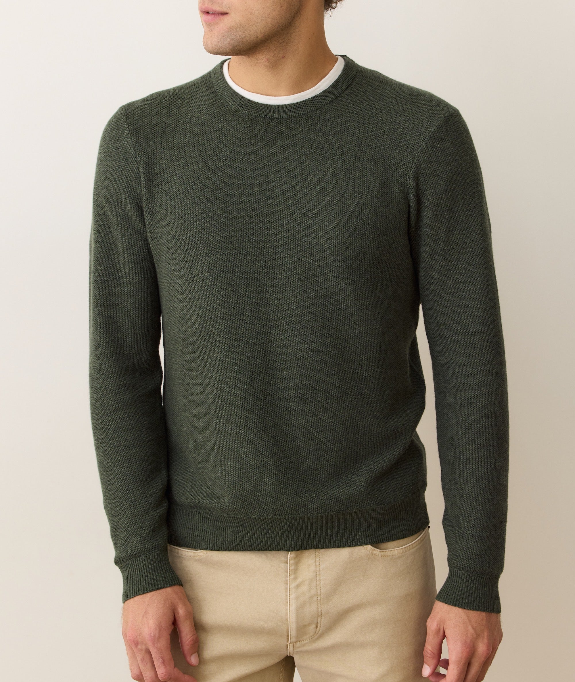 Green Long Sleeve Sweater Top