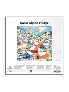 Rose & Lee Co 500 Piece Foil Puzzle, Swiss Alpine Village Home & Gifts