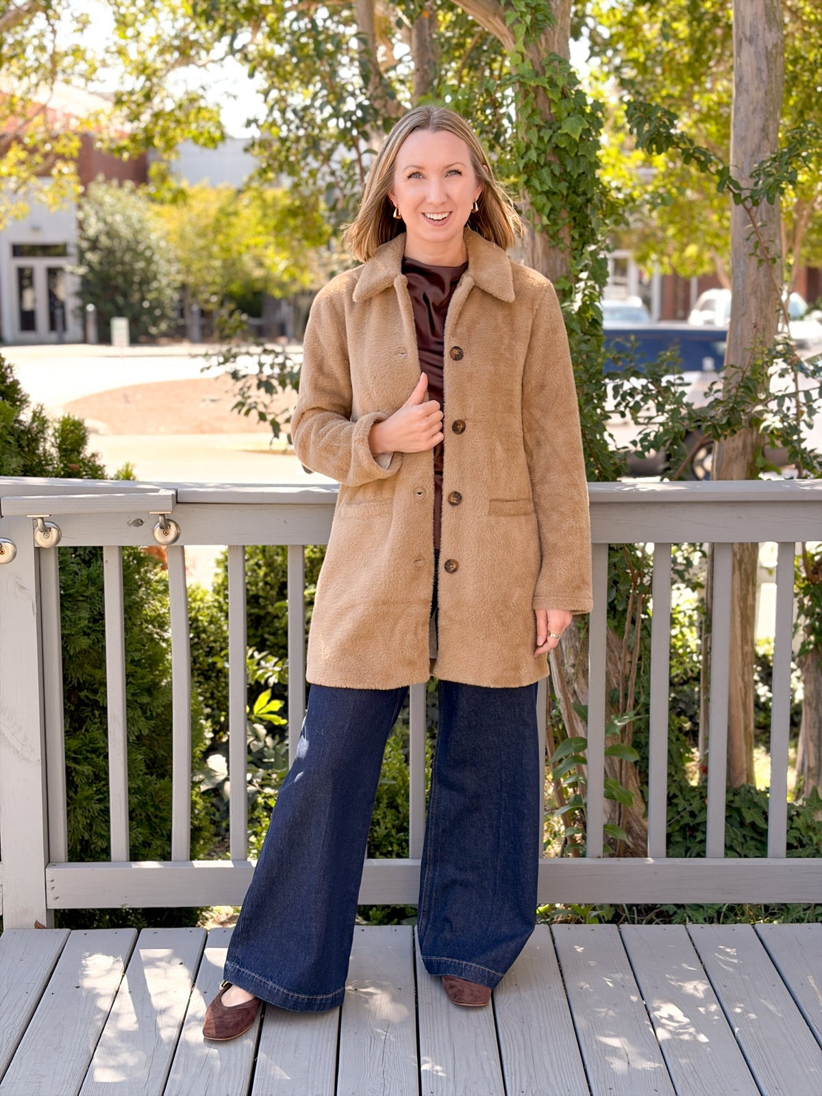 Rose & Lee Co Upside Jacket, Hot Cocoa by Sanctuary Jackets