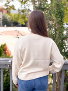 Rose & Lee Co Tari Sweater, Birch Sweaters