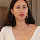 Teardrop 18" Gold Necklace