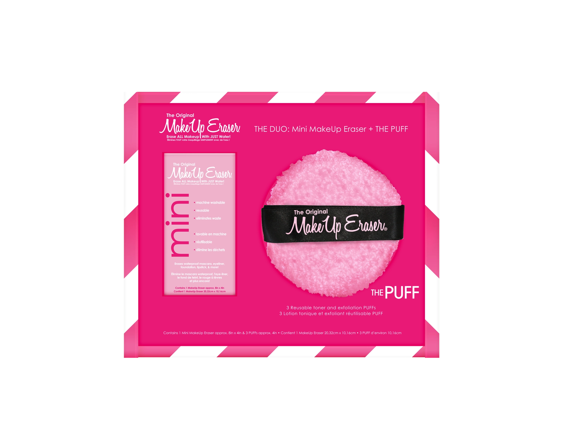 the Duo- Mini MakeUp Eraser + the Puff Apex Ethical Boutique