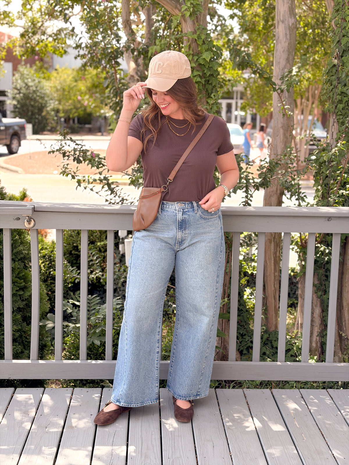 Rose & Lee Co The Ultimate Tee, Dark Mocha by Project Social T short sleeve