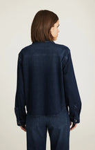 Dark Blue Lightweight Denim Jacket