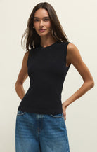 Rose & Lee Co Tibi Tank, Black by Z Supply Tanks