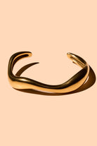 Rose & Lee Co Tides Cuff, 18k Gold Plated Bracelets
