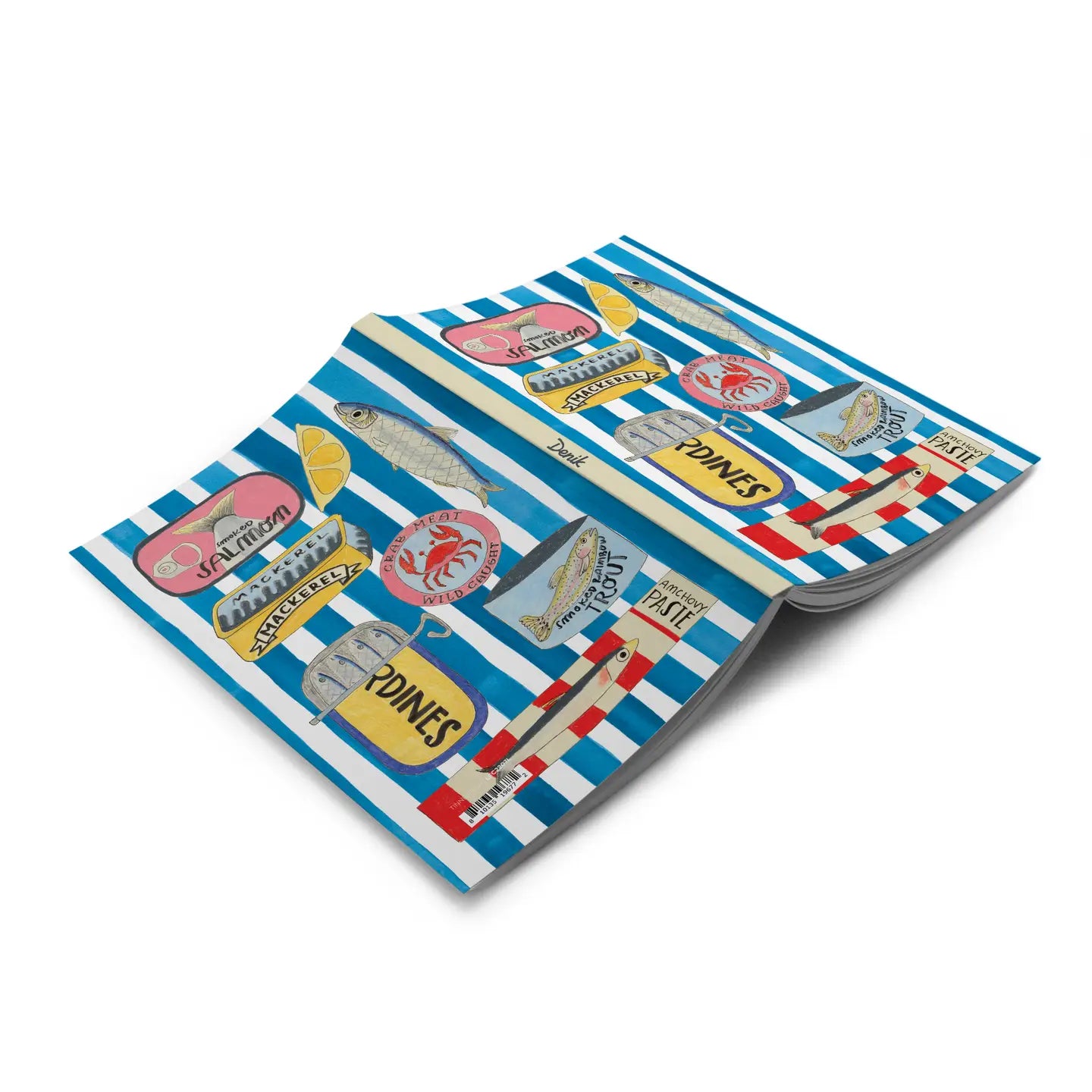 Tinned Fish Icon Notebook
