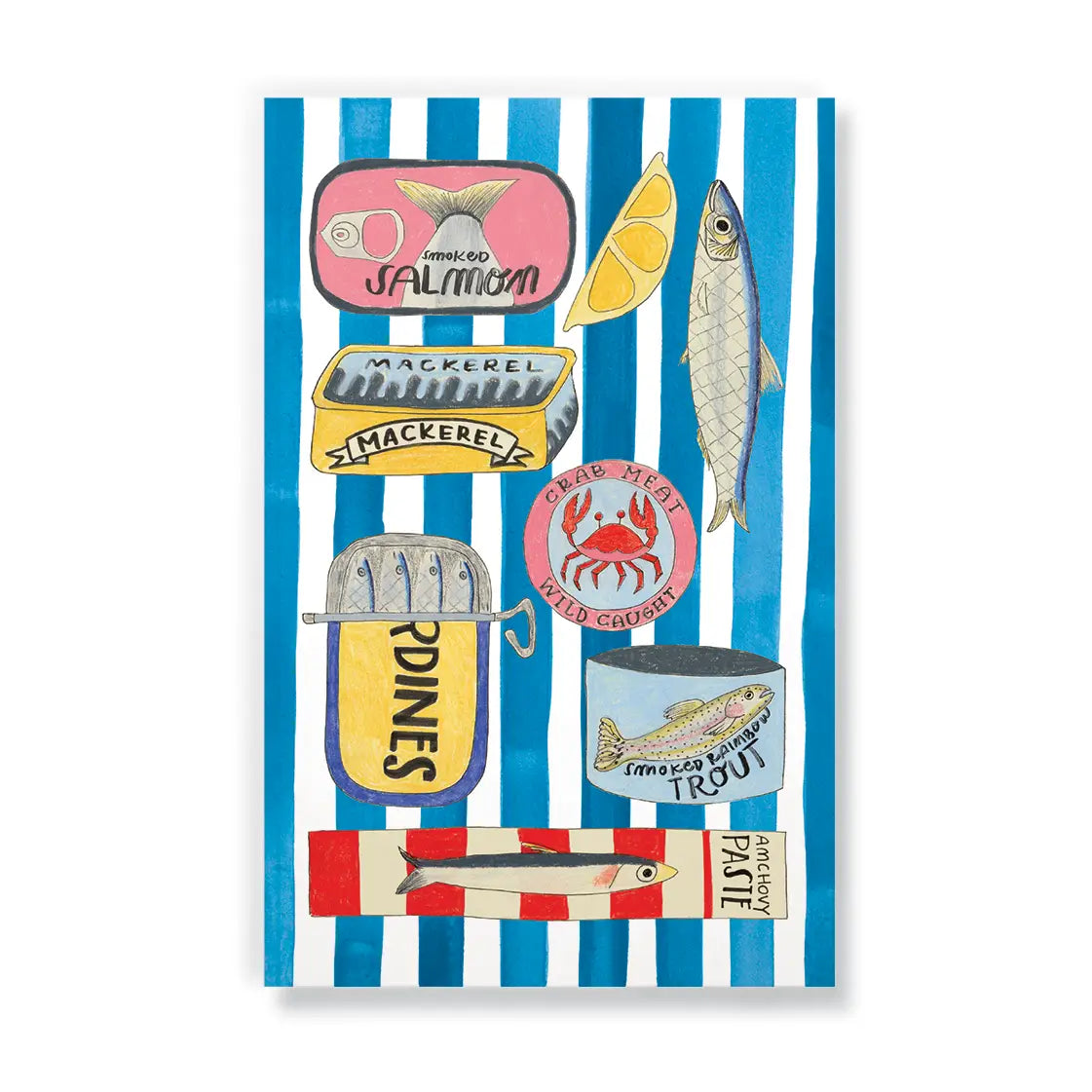 Tinned Fish Icon Notebook