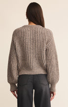 Midweight Burnt Ash Heather Long Sleeve Sweater