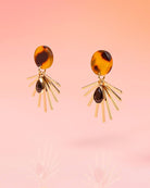 Tortoise Small Dangle Earrings