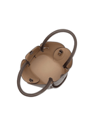Rose & Lee Co Tulip Top Handle Bag, Chocolate Bags