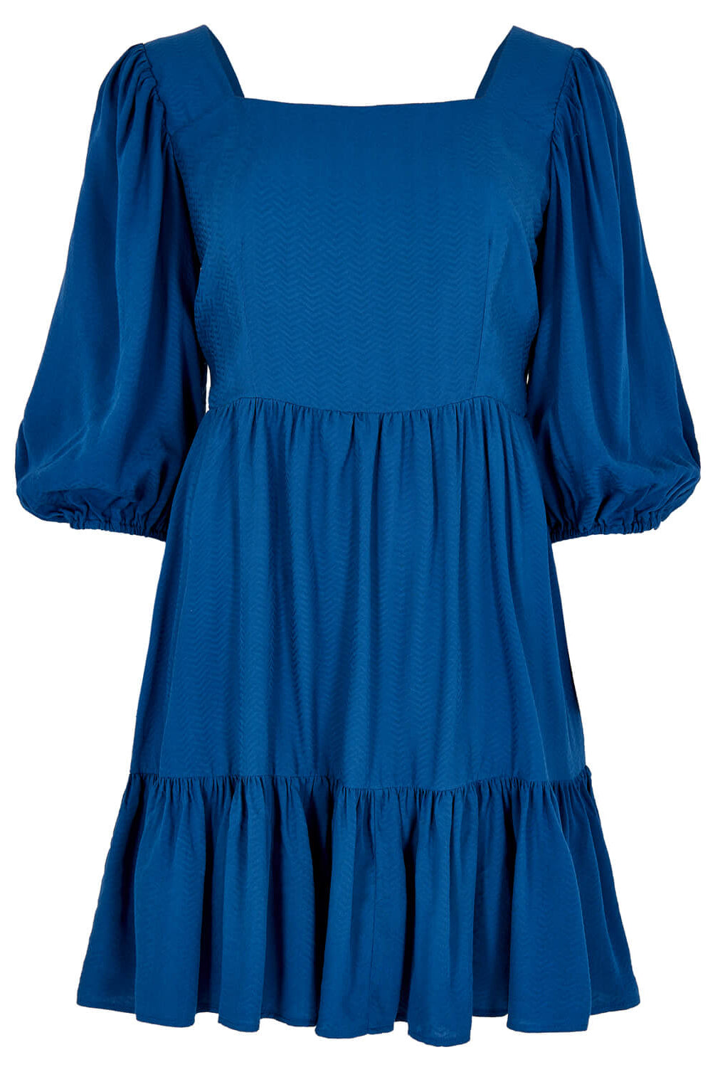 Ruffled Square Neck Dress Apex Ethical Boutique
