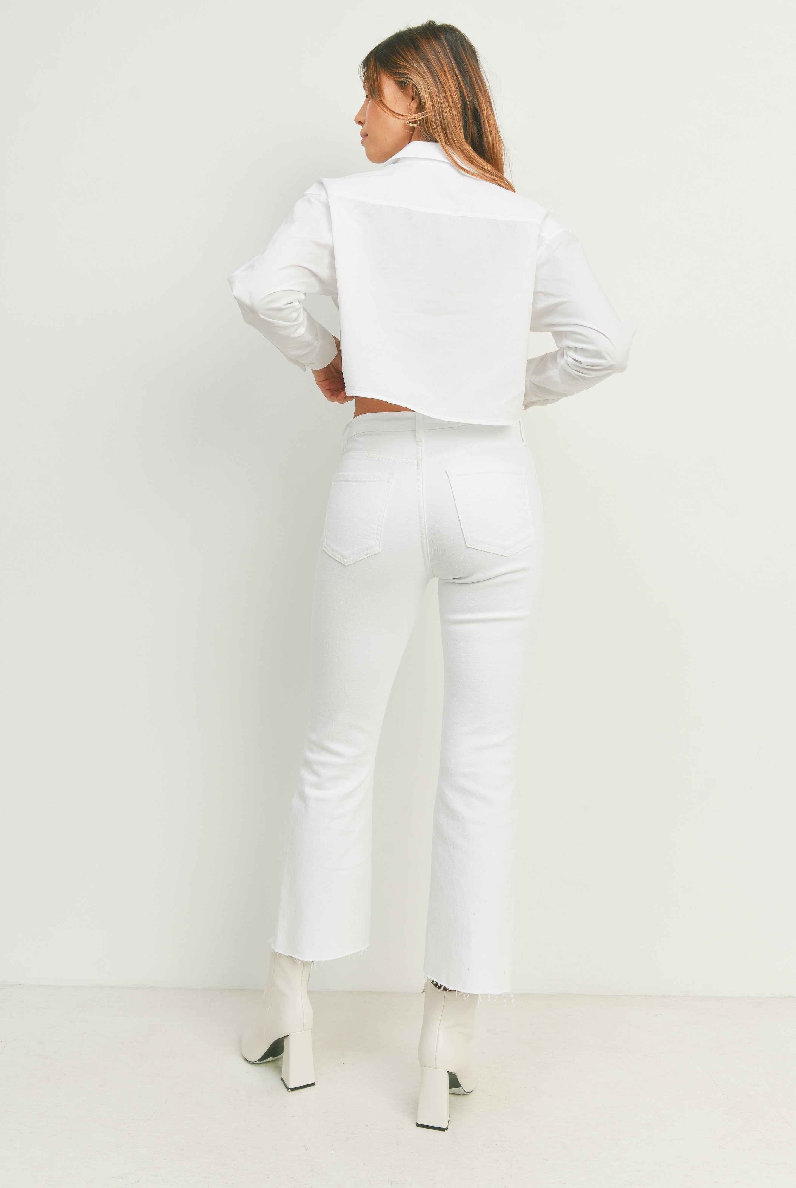 vintage cropped flare jeans apex ethical boutique