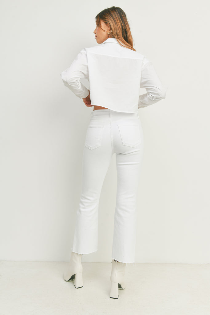 vintage cropped flare jeans apex ethical boutique