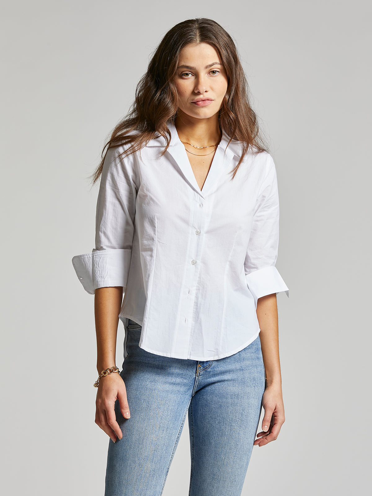 White Work Top Apex Ethical Boutique