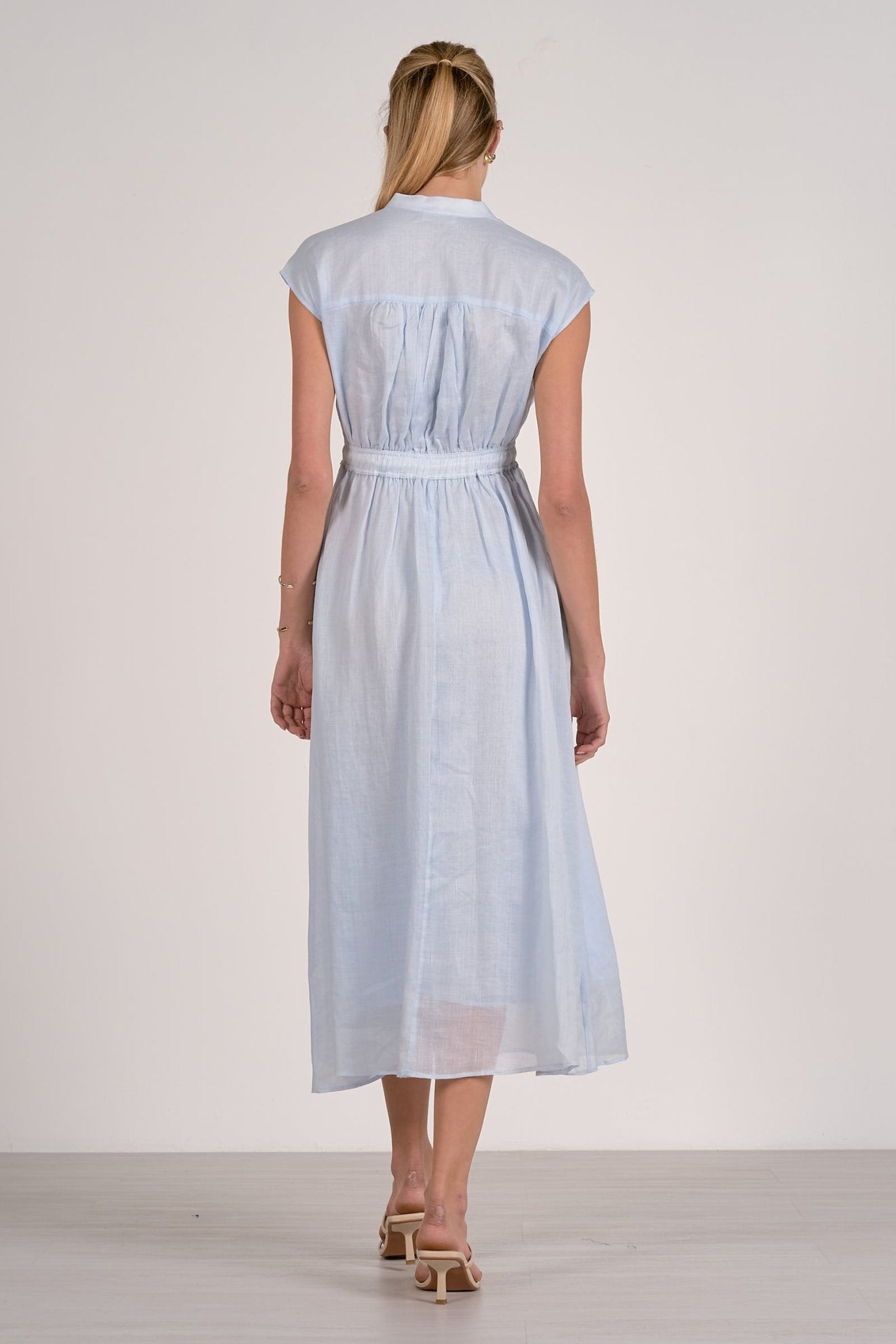 Rose & Lee Co Gemma Dress, Light Blue Work Dress