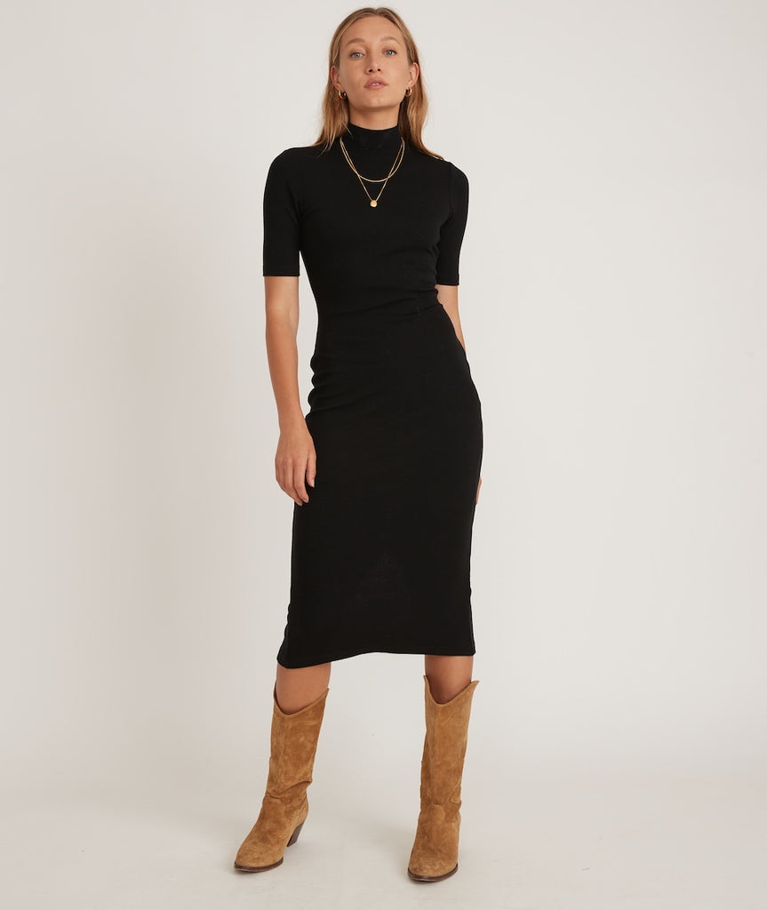 lexi dress black marine layer apex ethical womens boutique