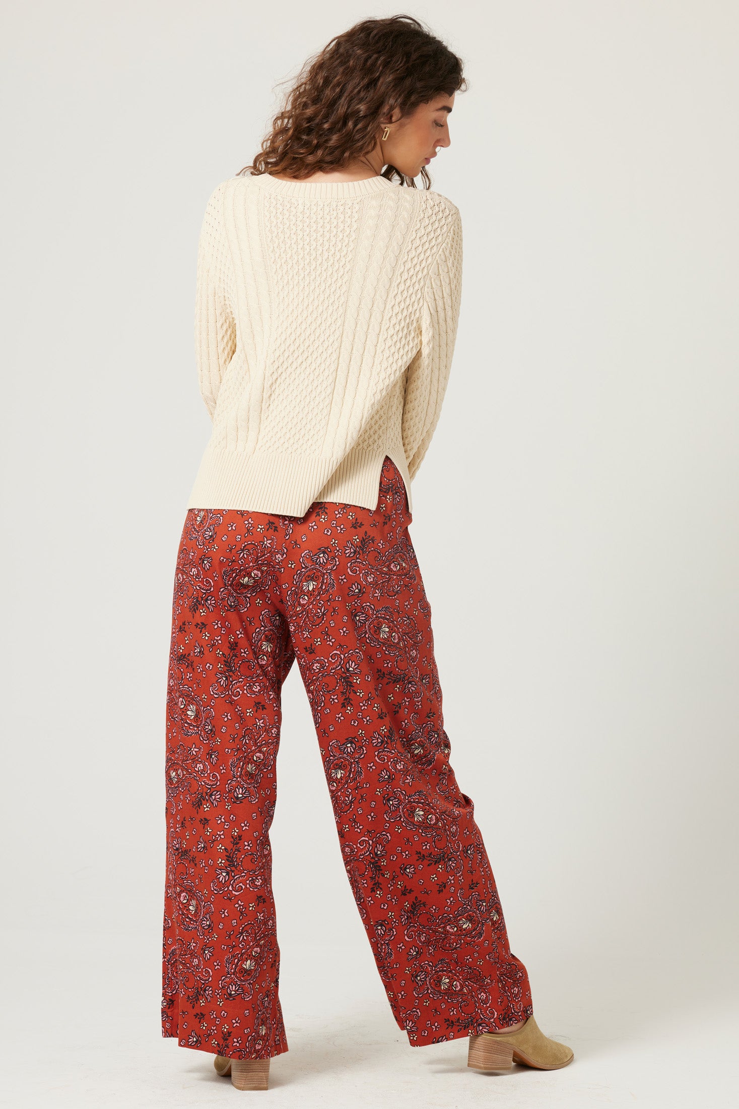 Printed Baked Clay Pants Apex Ethical Boutique