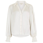 Off White Blouse Work Top Apex Ethical Boutique