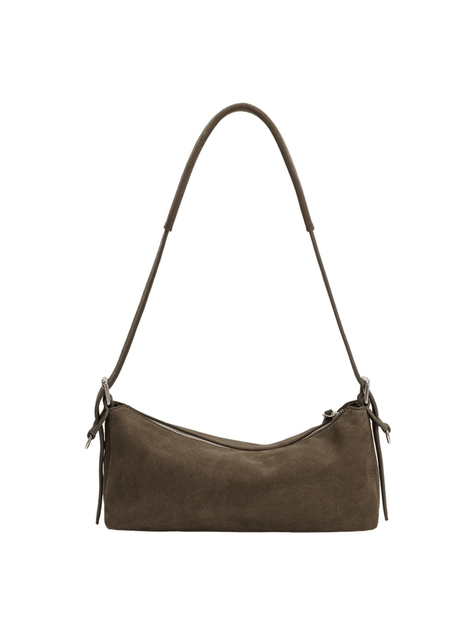 Rose & Lee Co Valeria Suede Shoulder Bag, Olive Bags