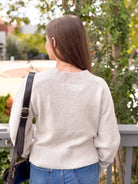 Rose & Lee Co Vanna Sweater, Heather Hazelnut by Sanctuary Sweaters