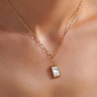 Rose & Lee Co Versa Seashell Necklace, 18k Gold Necklaces