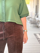 Rose & Lee Co Villa Pants, Chocolate Pants