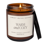 Rose & Lee Co Warm and Cozy Soy Candle, 9 oz Candles