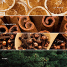 Rose & Lee Co Reed Diffuser, Warm and Cozy Candles