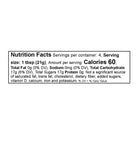 Whipped Honey Sample Set Nutrition Facts