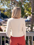 Rose & Lee Co Winterglow Fluffy Cardigan, Frosted Pearl by Z Supply Cardigan