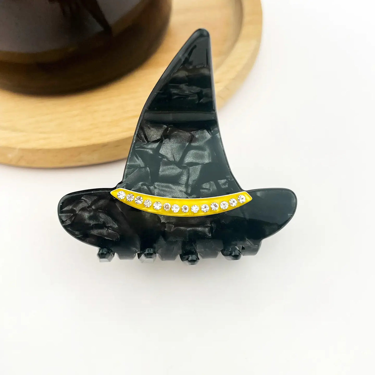 Rose & Lee Co Witch Hat Claw Clip, Assorted Hair