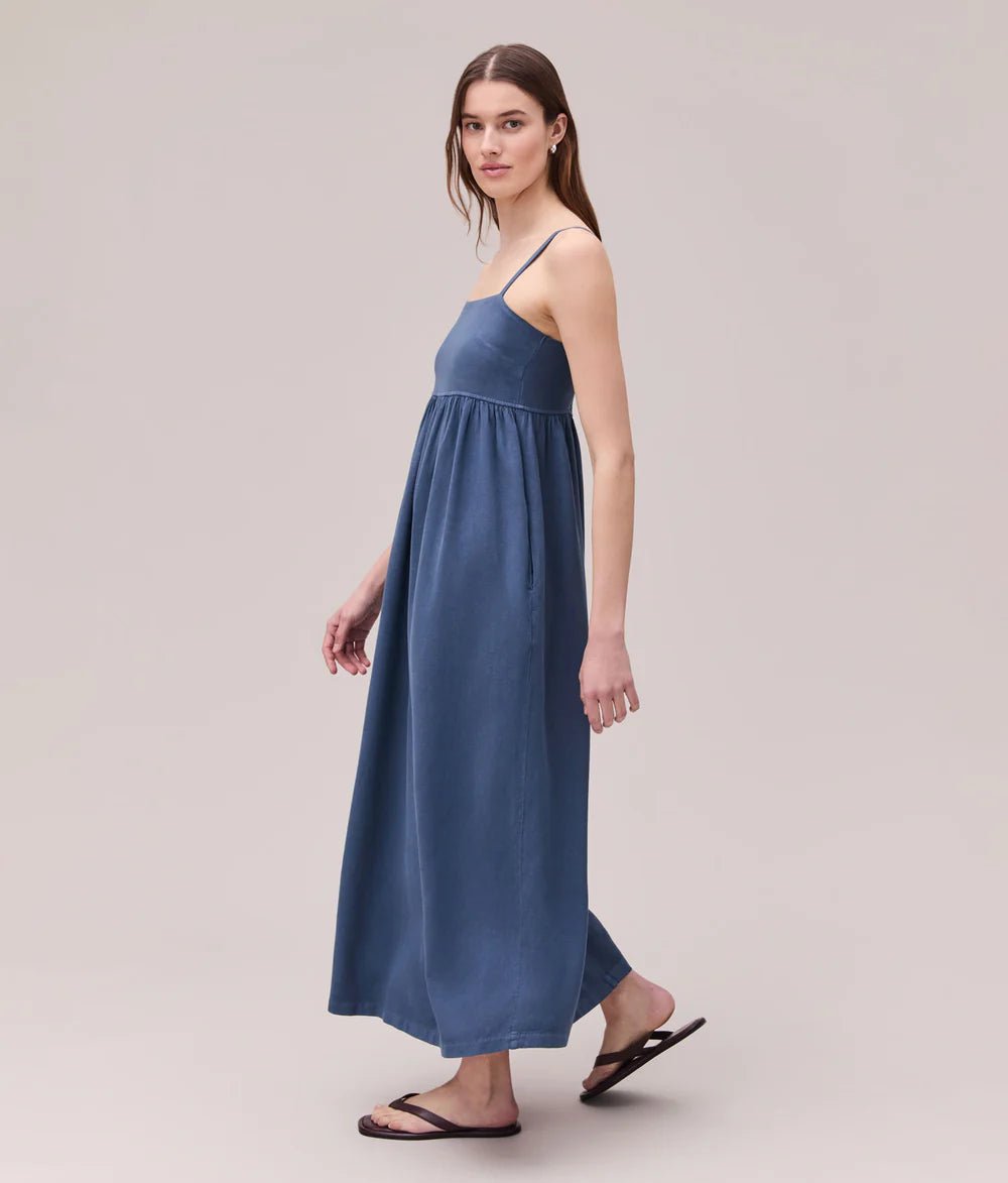 Rose & Lee Co Zariah Dress, Vintage Indigo Casual Dresses