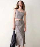 Rose & Lee Co Zoe Hemp Tank, Navy Seashell by Marine Layer Tanks