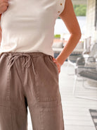 Rose & Lee Co Kit Pants, Pebble Coast by Z Supply Pants